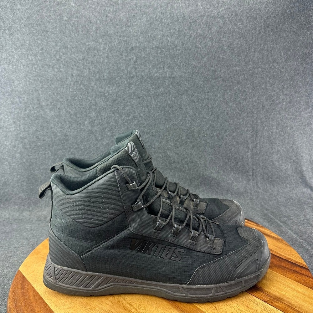 Viktos Range Trainer Waterproof Boots Mens 13 Black Tactical Hiking Shoes